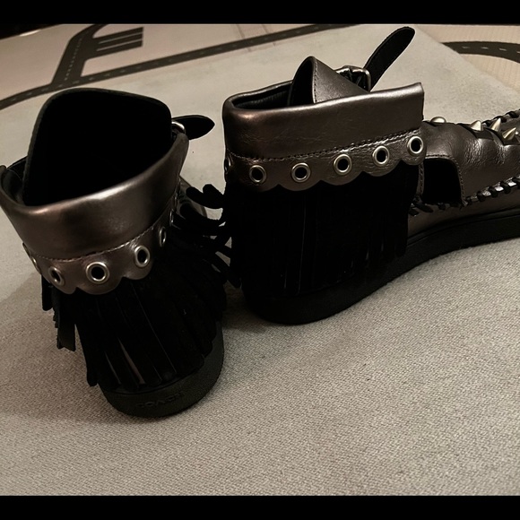 Coach silver Roccassin Booties - Picture 3 of 4